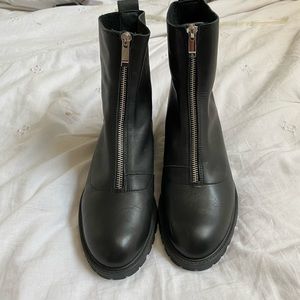 Zara moto boots